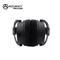 Accuracy Pro Audio Monitor estéreo Auriculares Broadcast On-ear Over-ear Auriculares con almohadillas de espuma