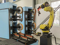 Robot de polissage automatique pour robinets en laiton