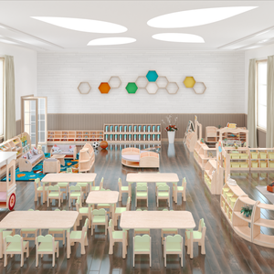 Armario de Almacenamiento de Ropa para Niños de Madera, Organizador de Libros para Jardín de Infancia, Aula Escolar, Venta al por Mayor, Duradero - Product Image 3