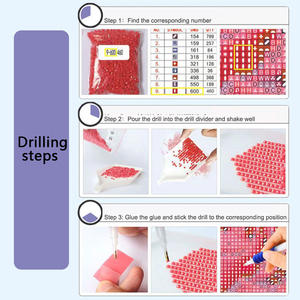 Vente en gros DIY personnalisé 5D perceuse complète point de croix diamant Art Kits <span class=keywords><strong>Photo</strong></span> <span class=keywords><strong>toile</strong></span> pour salon décoration de la maison Portrait sujets - Product Image 4