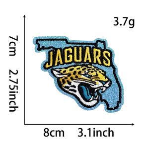 サッカーパッチチームキラキラ刺繍生地ステッカー複数ロゴ州スタイル服nflアイロンパッチ - Product Image 5