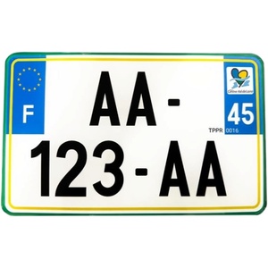 Plaques d'<span class=keywords><strong>immatriculation</strong></span> européennes modernes et personnalisées en aluminium pour voitures et motos - Product Image 1
