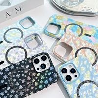 Étui de protection magnétique sans fil en cuir uni pour iPhone 18 Pro Max Plus Business 17 Air