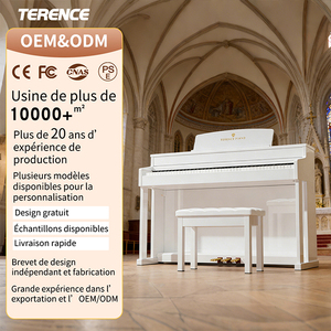 TERENCE E55 เปียโนแบบพกพา 88 คีย์ คีย์บอร์ดอิเล็กทรอนิกส์แบบค้อนถ่วงน้ำหนัก - Product Image 1
