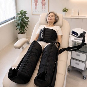 Appareil de massage par compression d'air 3-en-1 certifié CE MDR pour le <span class=keywords><strong>drainage</strong></span> <span class=keywords><strong>lymphatique</strong></span> des bras, des jambes et de la taille, et la relaxation musculaire de tout le corps - Product Image 5