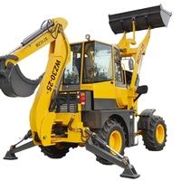 Backhoe Loader WZ30-25 Merek Terlaris dari Cina dengan Performa Tinggi Tersedia untuk Dijual