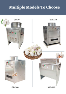 Machine à éplucher l'ail en acier inoxydable pneumatique, facile à utiliser, moteur 200W, garantie 1 an pour usage commercial - Product Image 2