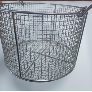 Cesta de almacenamiento de malla de alambre tejido 330 de acero inoxidable para quemar horno eléctrico plegable de 1mm de diámetro - Product Image 6