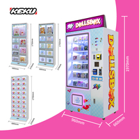 Distributeur automatique de cadeaux en métal personnalisable avec fonction SDK, combinaison de grilles de rangement, marque KEKU
