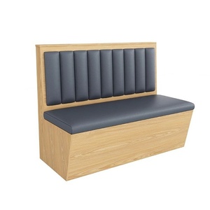 Mesa de Comedor Comercial para Comida Rápida, Barbacoa, Té con Leche, Tienda de Snacks, Restaurante de Fideos, Mesa de Sofá Doble Montada en <span class=keywords><strong>la</strong></span> Pared con Sillas - Product Image 5