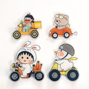 Customizable Acrylic Slide <b>Car</b> Adorable Toy Rocker Celebrity-Themed DIY Desktop <b>Ornament</b> & Motorcycle Standee - Product Image 2