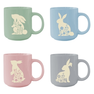 Direct Factory Customizable Elegant <b>Rabbit</b> Pattern Ceramic Coffee Cup Durable Festive Style for Business <b>Gifts</b> - Product Image 6