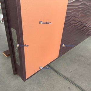 Anlike Dubai de lujo personalizado de gama alta inteligente última puerta de entrada de Villa Exterior de seguridad de aluminio fundido Doble - Product Image 3