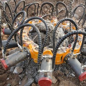 KP380A Hoge Efficiëntie Hydraulische Beton Stapel <span class=keywords><strong>Cutter</strong></span> En Ronde Stapel <span class=keywords><strong>Breaker</strong></span> Machine - Product Image 1