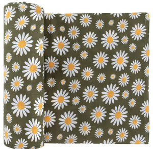 ผ้าห่อตัวเด็กแรกเกิดแบบมัสลินสองชั้น ผ้าก๊อซเนื้อนุ่ม ขนาด 0-3 เดือน ลายสั่งทำพิเศษ ขายดี - Product Image 1