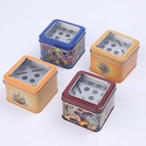 Multi-functional <strong>Ashtray</strong> and Decorative Item <strong>Box</strong> for Home or Office Desk <strong>Tin</strong> <strong>Box</strong> - Product Image 1