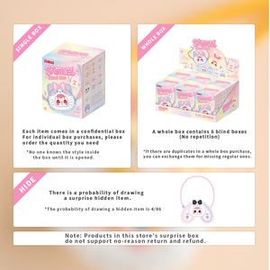 En gros Kawaii Samuel Blind Box Figurine en vinyle avec support de téléphone en peluche moelleuse, format de poche, surprise, mystère, objet de collection - Product Image 6
