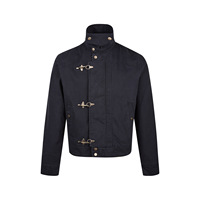 Blouson Bomber à Boucle pour Hommes et Femmes, Vintage, Effet Usé, Toile Classique, Automne, Coupe-Vent