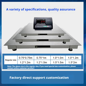 Nhà máy trực tiếp bán 1ton 3ton 5ton 10ton thép không gỉ điện tử kỹ thuật số có trọng lượng quy mô sàn - Product Image 6