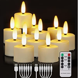 pack of 12  usb recharging