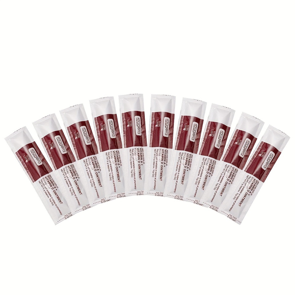 100pca/bag Vitamin A&d Tattooing Ointment Tattoo Balm Aftercare Ointment