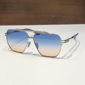 Gafas de Sol de Alta Calidad para Hombre y Mujer, Estilo Punk Clásico, Talla 60-12-148, Monturas de Diseño de Lujo en Acetato y Titanio - Product Image 1