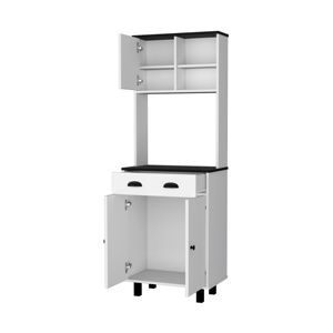 DB Armoire de cuisine 1 tiroir Emily White et Wengue - Product Image 4