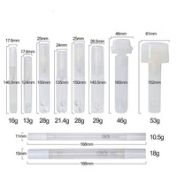 Secolorart 6.5 8 10 15 30 50mm Vide Rechargeable Clair Blanc Acrylique Permanent Peinture Marqueurs Stylos