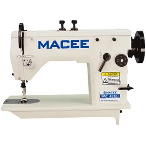 MC 457B industry zigzag double needle two step three point Flat-Bed sewing machine