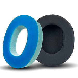 Steelseries <span class=keywords><strong>arctis</strong></span> 1/3/5/<span class=keywords><strong>7</strong></span>/<span class=keywords><strong>7</strong></span> +/7P +/7P +/7X +/<span class=keywords><strong>9</strong></span>/9X/โปร/ไพรม์แผ่นรองหูเจลผ้าไอซ์ซิลค์สำหรับเปลี่ยนแบบพกพา - Product Image 1