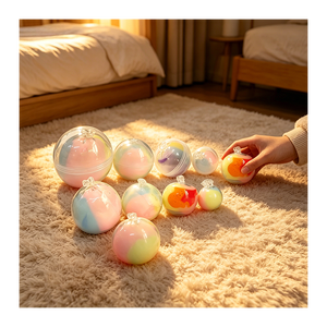 TOYSRUNNER Slime artistique brillant effet cire craquelée, jouet à presser, boule anti-stress artisanale, élastique de poche, aide à la concentration pour le bureau - Product Image 3