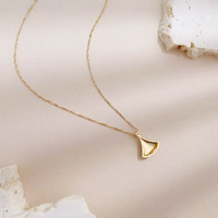 18K Gelbgold Labor-Gezüchteter Diamant-Anhänger Halskette Göttin Elegant Anmutig Fee Voll Besetzt mit Diamanten Verstellbares Damen-Zierstück