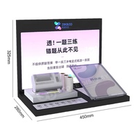 Expositor de Acrílico Personalizado con Diseño Gratuito para Tiendas, con Iluminación LED Blanca y Logotipo Impreso en UV de Alta Definición