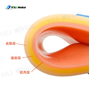 Module de pratique de suture en silicone pour la peau simulée, directement de l'usine transfrontalière - Product Image 3