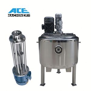 Máquina Emulsionadora al Vacío de Acero Inoxidable 316 de 100L, 200L, 500L, con Calentamiento a Vapor, para Champú, Crema, Ungüento y Cosméticos - Product Image 5