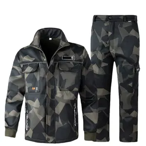 Camouflage tactical combat uniform Camouflage clothing Field uniform Wear resistant tactical uniform