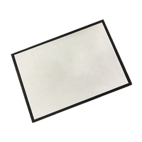 Etsy Sublimation Blanc Racetrack Gris Paillassons 30 ''X 47'' 18x30 "24x36" Tapis de porte à dos en caoutchouc