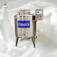 Machine de pasteurisation industrielle pour crème glacée / Cuve de pasteurisation du lait