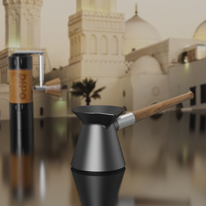 Cafetera Árabe DHPO de Cerámica Resistente al Fuego, Ibrik, para Café Turco - Product Image 1