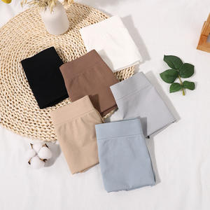 Nuevas bragas de algodón sin costuras ODM para mujer, de color sólido, cintura alta, transpirables, con efecto lifting, estilo deportivo y ecológico. - Product Image 2