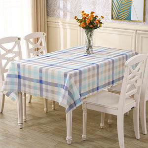 Plastik tischdecke mit Flanell rücken PVC-freie wasch bare Tischdecke Wisch bare auslaufs ichere Plastik tischdecken für Camping - Product Image 3