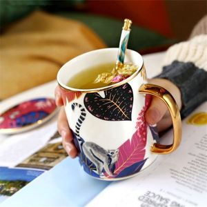 Fabricant professionnel, fournisseur d'or, vente en gros de tasses à café à bord doré - Product Image 5