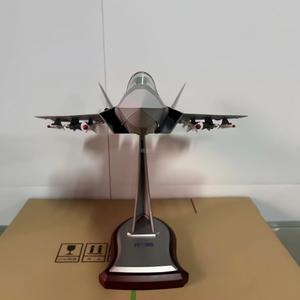 Avión de control remoto Jian-35A, modelo a escala 1:24, de plástico, para interiores y exteriores, listo para volar, juguete de simulación de avión de combate para adultos y niños. - Product Image 2