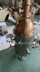 20L ZJ New Craft Spirit Distillery Colonne Still Machine Offre Spéciale <span class=keywords><strong>Gin</strong></span> Make Distiller Pompe Gearbox Motor Core Reflux Stills - Product Image 5