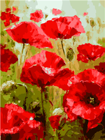Peinture numérique sur toile avec numéros de lion coloré, numérotés, images murales, DIY bricolage, vente en gros,