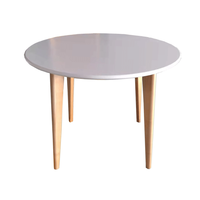Tables à manger modernes pour restaurant Ensemble de meubles chaises Matériau métallique pour extérieur Hôtel Salon Maison Bar Nouveau produit