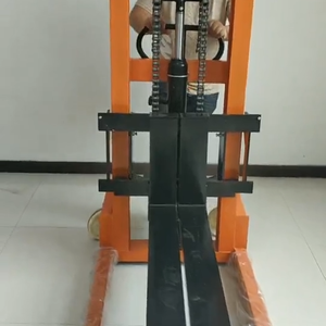 Apilador Eléctrico Manual de Palés Hidráulico/Montacargas de Control Manual 1000kg 2000kg 3000kg - Product Image 6