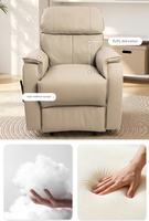 Canapé de massage Shiatsu moderne avec rouleaux de massage du dos, chaise de massage chauffante et vibrante