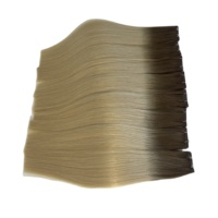 Cheveux vierges Remy européens de haute qualité, couleur personnalisable, double trame invisible et douce, tissage à la machine, en stock, bienvenue les demandes.