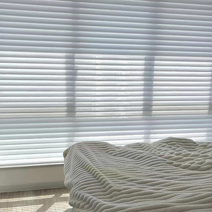 Dream Light Filtering <span class=keywords><strong>Shangrila</strong></span> Blinds Fábrica motorizada Cortinas de tela coreana Shangri-<span class=keywords><strong>la</strong></span> Triple Shade Blinds para ventana - Product Image 2